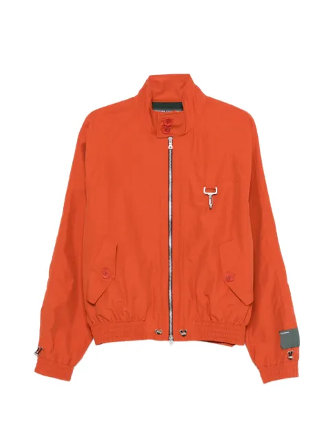 Reese Cooper cinched harrington jacket Orange SS260024