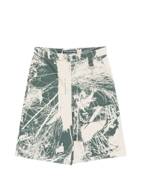 Reese Cooper patch-pocket cargo shorts Neutrals SS260018