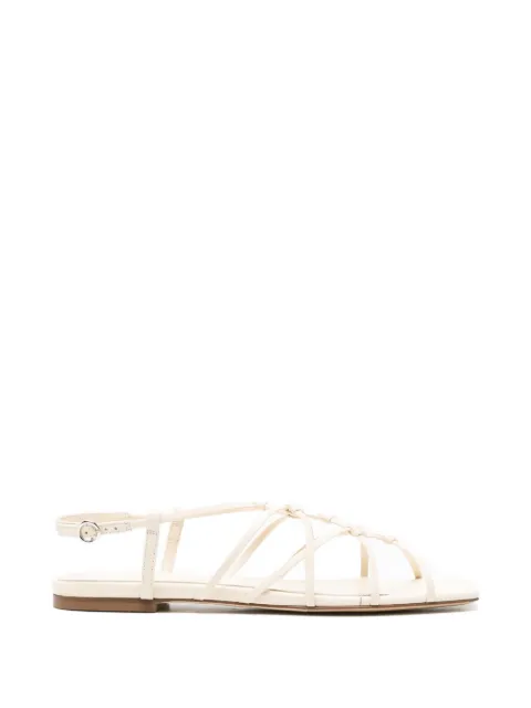 Aeyde Anisa leather sandals Neutrals A11FS0708001002126