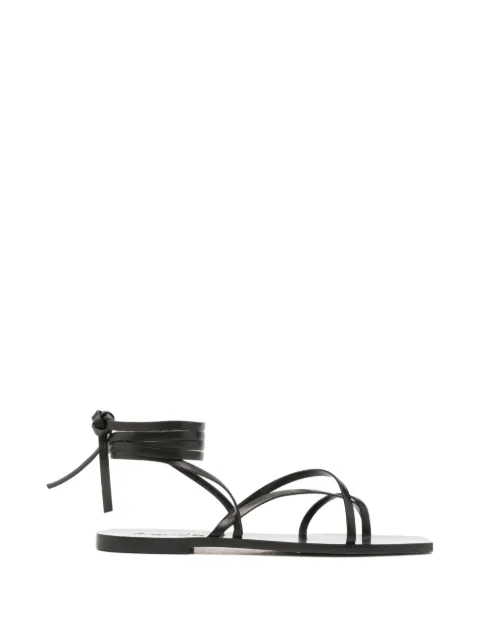 Aeyde Norah leather sandals Black A11FS0711002001126