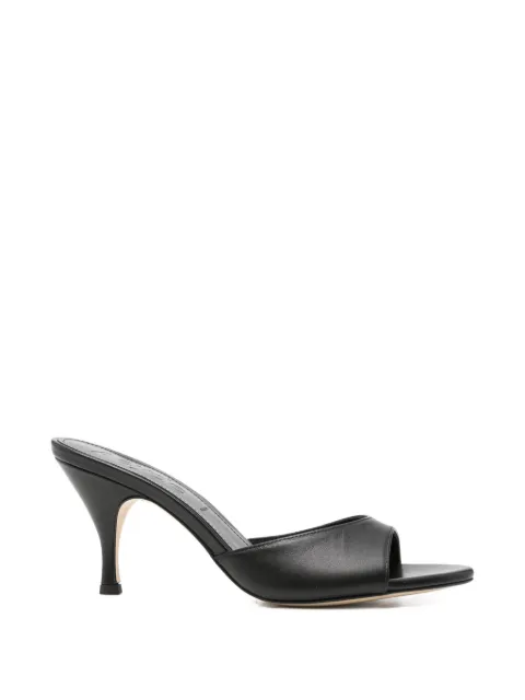Aeyde Samia stiletto mules Black A11HS0693001001126