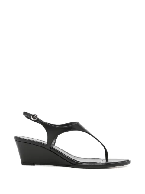 Aeyde Roose wedge sandals Black A11HS0707001001126
