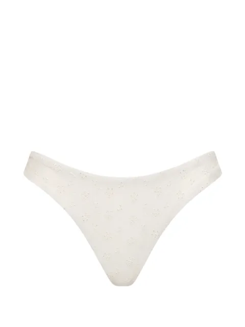 Faithfull Halo broderie-anglaise bikini bottoms White FFS589BRA