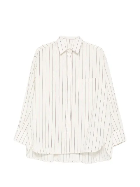 Faithfull Angelo pinstriped shirt Neutrals FF4708FLM