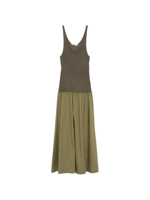 The Frankie Shop Iliya drop-waist maxi dress Green MDFS21853408