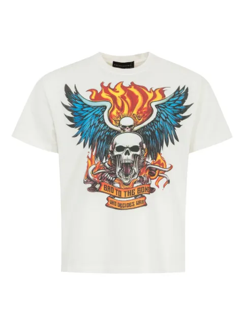Who Decides War graphic T-shirt Neutrals 1110080001FW25