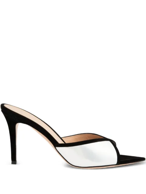 Gianvito Rossi pointed-toe mules Black G1012485RICXCT