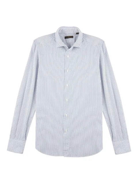 slowear striped cotton shirt White 5XSA00G635A