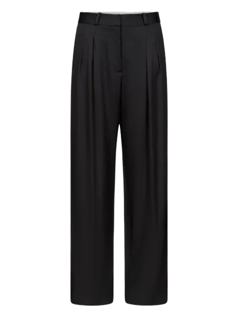 LouLou de Saison Alio pleated trousers Black ALIO