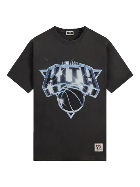 KITH x New York Knicks Chrome Vintage Jones T-shirt Black KHM034270001