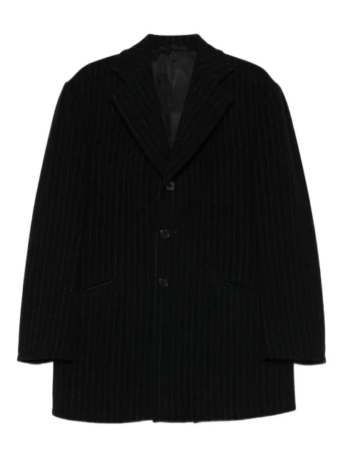 Romeo Gigli Pre-Owned 1990s pinstripe blazer Black RG600UK