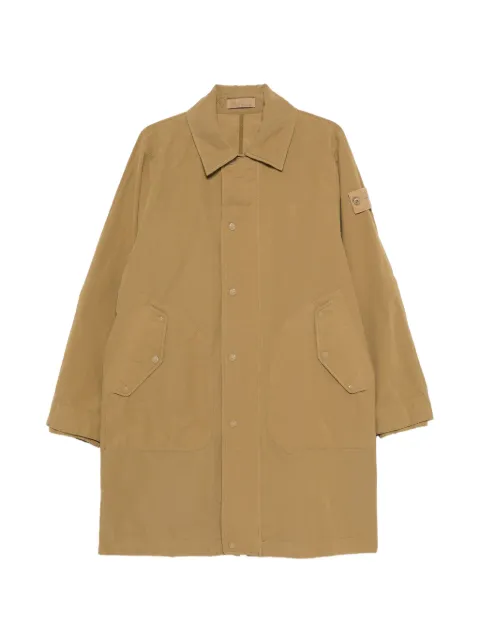 Stone Island buttoned parka Neutrals L1S157100005S0F33