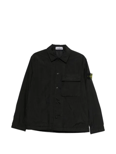 Stone Island Compass-badge shirt Black L1S151200002S0A23