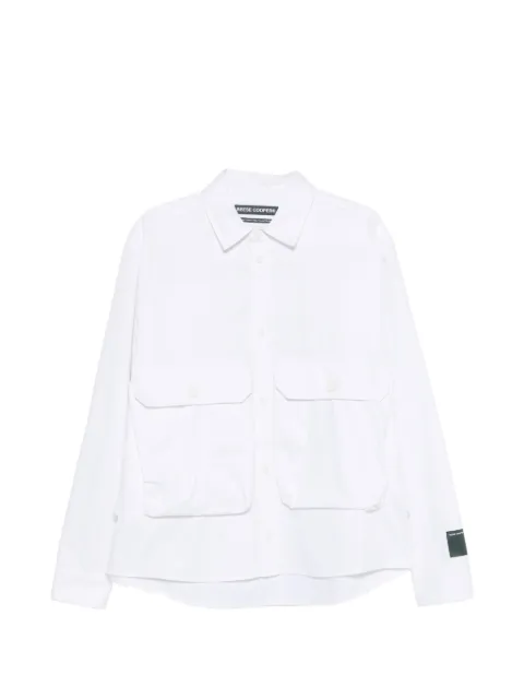 Reese Cooper cargo button cotton shirt White SS260037