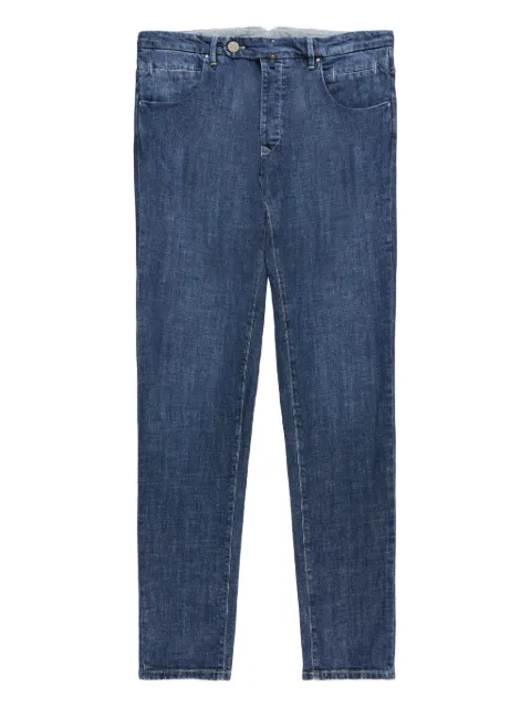 slowear five-pocket cotton tailored trousers Blue XS001R2615C