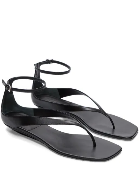 LouLou de Saison Zio ankle-strap sandals Black ZIO