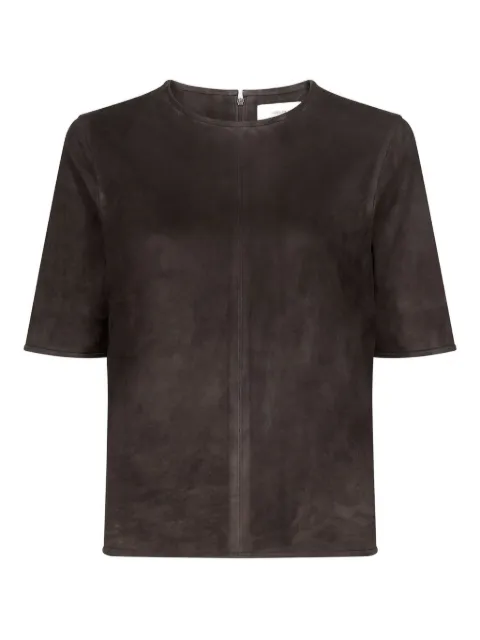 LouLou de Saison Zaida short-sleeve T-shirt Brown ZAIDA