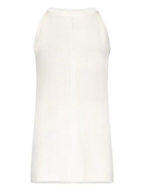 LouLou de Saison Ohana sleeveless top White OHANA