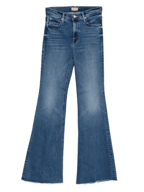 MOTHER frayed-hem jeans Blue 113151726