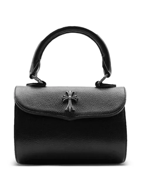 Chrome Hearts Doc Adams cross-detail tote bag Black CHRM0433