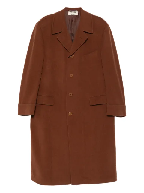 A.N.G.E.L.O. Vintage Cult 90s buttoned coat Brown AN600UF
