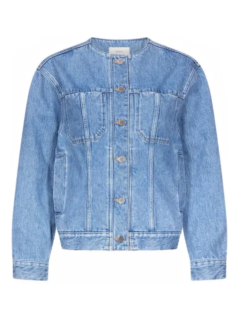 LouLou de Saison Rima patch-pocket jacket Blue RIMA