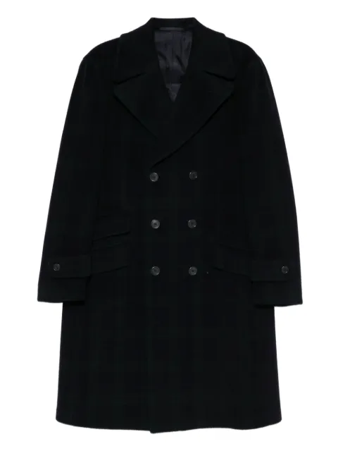 Romeo Gigli Pre-Owned 1990s double-breasted coat Blue RG850UE