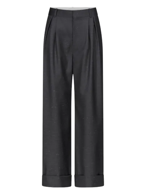LouLou de Saison pleated trousers Grey DAVY