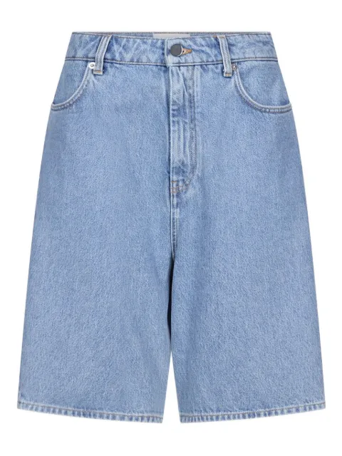 LouLou de Saison Isu Lds zip five-pocket shorts Blue ISULDSLGHTBL