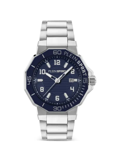 Plein Sport Titan 3H 45mm watch Blue PAFAMWS0337SXV026N