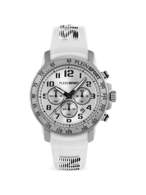 Plein Sport Chronorace 44mm watch White PAFAMWS0334SXV027N