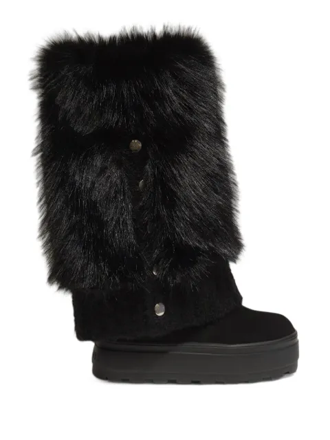 Casadei faux-fur boots Black 2S394A081NT0661