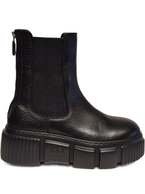 Casadei platform Chelsea boots Black 55252PHARU0