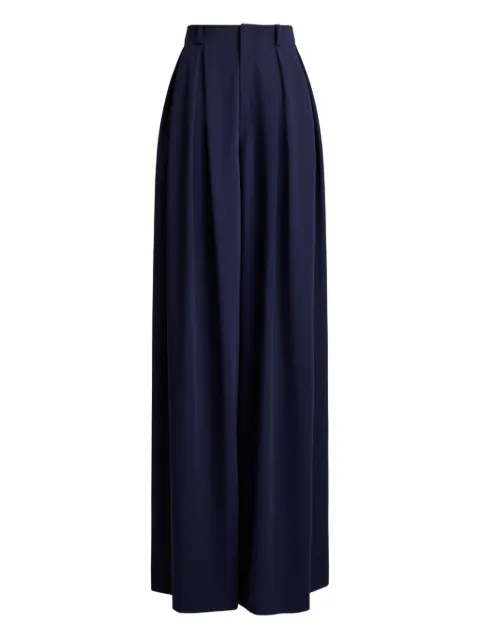 Ralph Lauren Collection pleated palazzo pants Blue 290P10226001