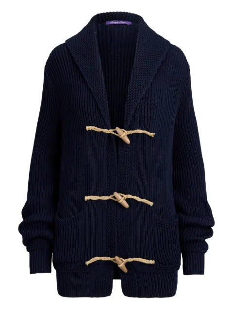Ralph Lauren Collection shawl-collar toggle cardigan Blue 290P08972001