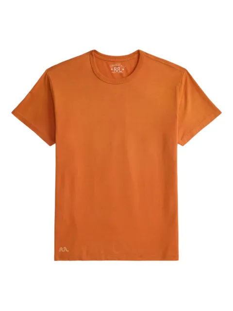 Ralph Lauren RRL embroidered T-shirt Orange 782P05191001