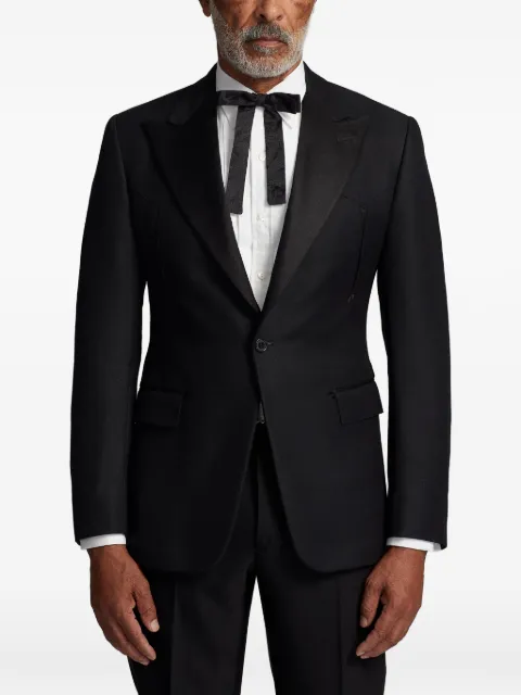 Ralph Lauren RRL peak-lapels blazer Black 782980226