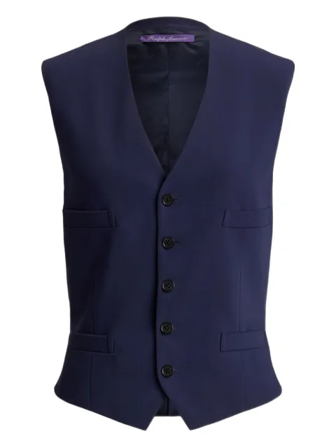 Ralph Lauren Collection Jaiden waistcoat Blue 290P10054001