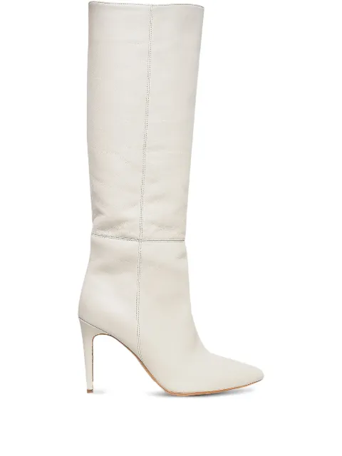 GINISSIMA Milla knee-high boots Neutrals MILLAAL90OFFWHT008