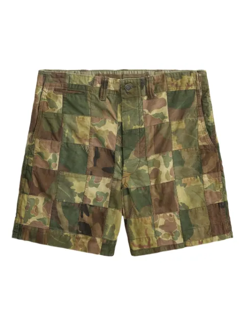 Ralph Lauren RRL patchwork-camouflage shorts Green 782P05124001
