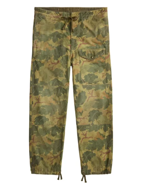 Ralph Lauren RRL camouflage-print loose-fit jeans Green 782P05122001