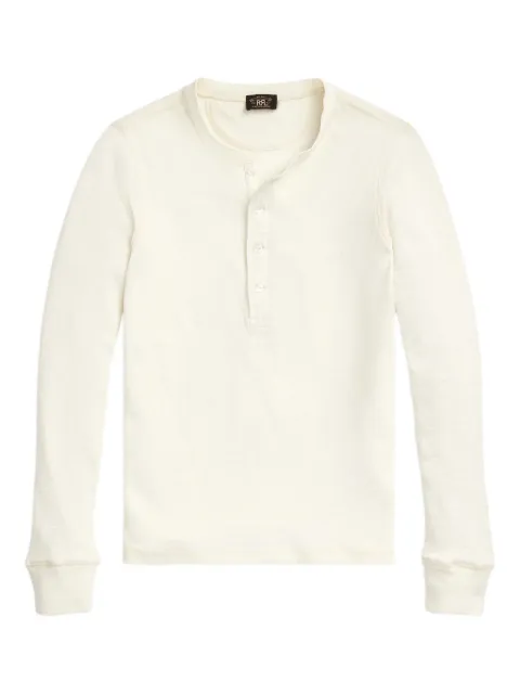 Ralph Lauren RRL long-sleeved T-shirt White 282P13356001