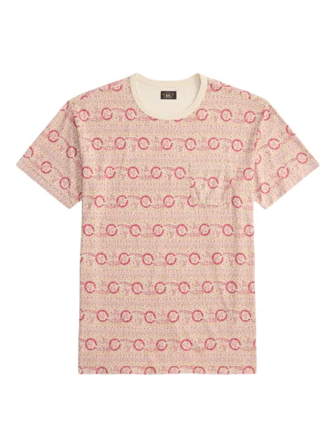 Ralph Lauren RRL paisley-print T-shirt Neutrals 782P05202001