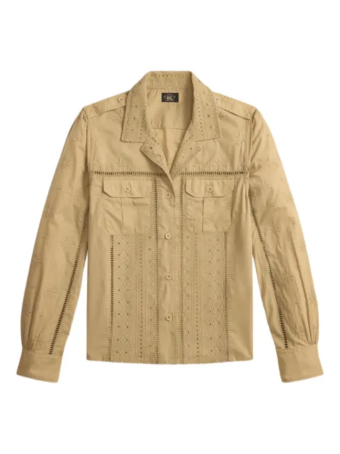 Ralph Lauren RRL embroidered shirt Neutrals 282P07692001