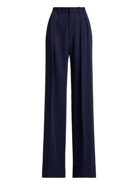 Ralph Lauren Collection pleated waist darts trousers Blue 290P00387