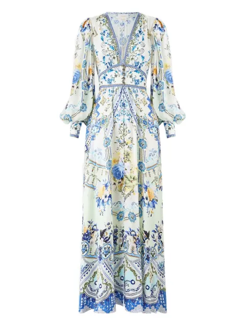 Camilla My Homespun Heart maxi dress Blue 38868