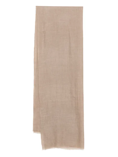 AKEE INTERNATIONAL wool scarf Neutrals 70X200PASHMINASCARF170LSAGE