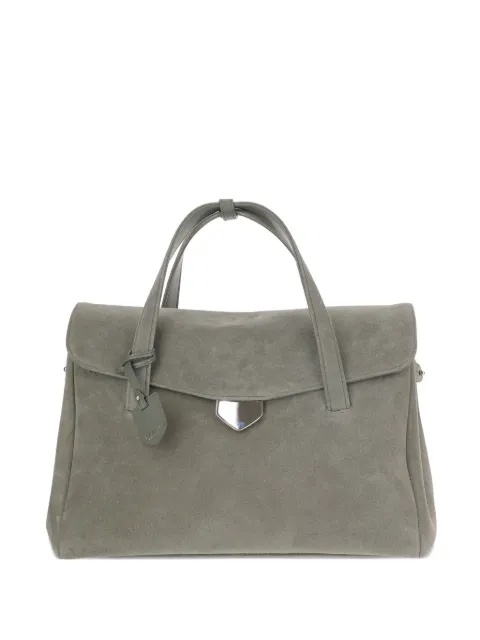 Franzi Virginia tote bag Green VIRGINIASMOKYGREEN