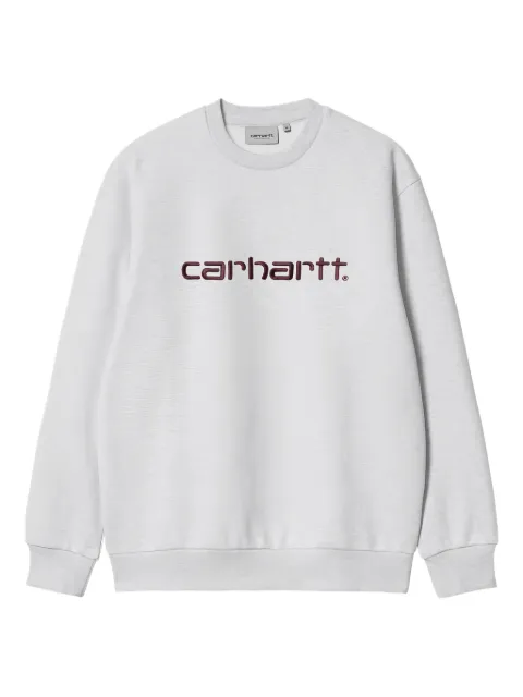 Carhartt WIP logo classic sweatshirt Grey I03054638HXX