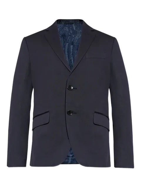 ETRO single-breasted blazer Blue MRCA000699TU5N2